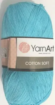 Yarnart Cotton Soft 76 100 г 600 м (светло-бирюзовый)