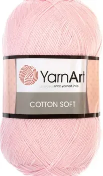 Yarnart Cotton Soft 74 100 г 600 м (светло-розовый)