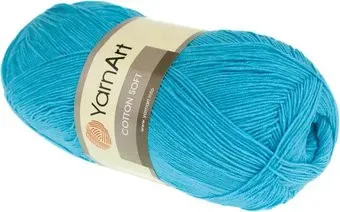 Yarnart Cotton Soft 33 100 г 600 м (бирюзовый)