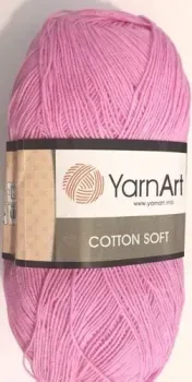 Yarnart Cotton Soft 20 100 г 600 м (розовый)