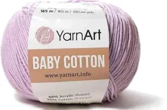 Yarnart Baby Cotton 416 50 г 165 м (сирень)
