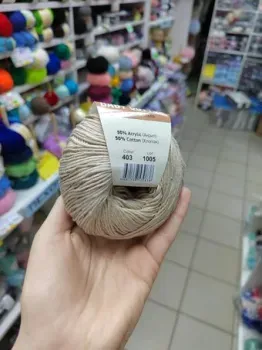 Yarnart Baby Cotton 403 50 г 165 м (светло-бежевый)