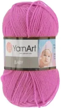 Yarnart Baby 100% акрил 635 50 г (150 м, сиренево-розовый)