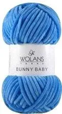 Wolans Yarns Bunny Baby 35 100 г 120 м (джинс/синий, 5 мотков)