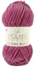 Wolans Yarns Bunny Baby 31 100 г 120 м (роза, 5 мотков)