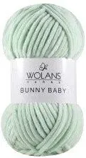 Wolans Yarns Bunny Baby 23 100 г 120 м (светлая мята, 5 мотков)