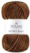 Wolans Yarns Bunny Baby 19 100 г 120 м (коричневый, 5 мотков)
