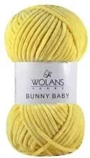 Wolans Yarns Bunny Baby 14 100 г 120 м (желтый, 5 мотков)