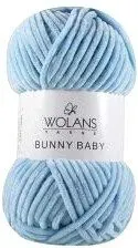Wolans Yarns Bunny Baby 11 100 г 120 м (светло-голубой, 5 мотков)