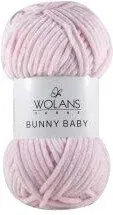 Wolans Yarns Bunny Baby 04 100 г 120 м (светло-розовый, 5 мотков)