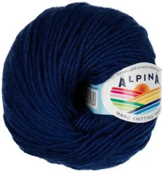 Alpina Yarn Alpina Margo 50 г 75 м №015 (темно-синий)