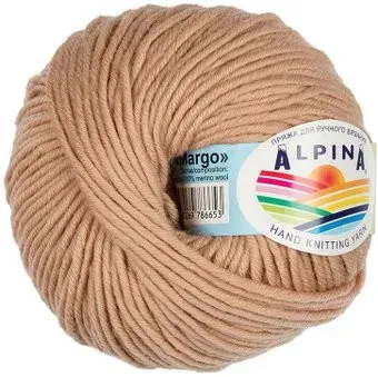 Alpina Yarn Alpina Margo 50 г 75 м №004 (светло-бежевый)