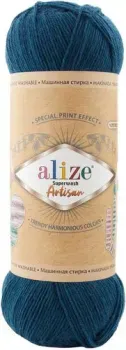 Alize Superwash Artisan 666 100 г 420 м (петроль)