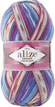 Alize Superwash 7654 100 г 420 м (принт)
