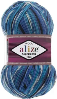 Alize Superwash 4446 100 г 420 м (принт)