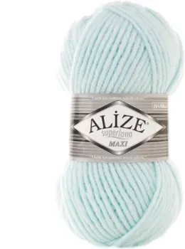 Alize Superlana Maxi 522 (100 м, светлая мята)