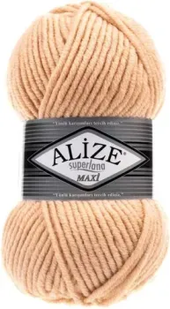 Alize Superlana Maxi 502 (100 м, крем карамель)