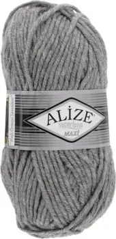 Alize Superlana Maxi 21 (100 м, серый)