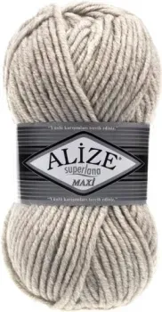 Alize Superlana Maxi 152 (100 м, бежевый меланж)