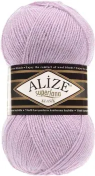 Alize Superlana Klasik 505 (280 м, пепельно-сиреневый)