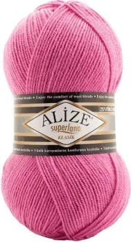 Alize Superlana Klasik 178 (280 м, ярко-розовый)