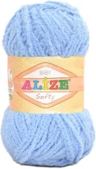 Alize Softy 40 50 г 115 м (голубой)