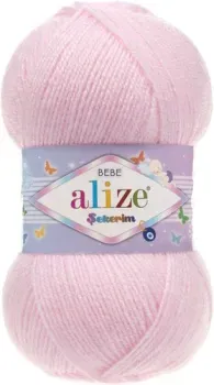 Alize Sekerim Bebe 184 (320 м, светло-розовый/пудра)