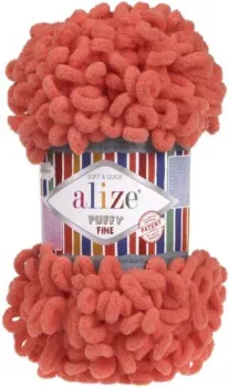 Alize Puffy Fine 526 (14 м, гранатовый)
