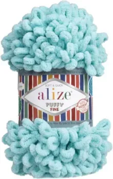 Alize Puffy Fine 263 (14 м, бирюзовый)