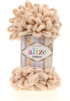 Alize Puffy 310 (9.2 м, молочный бежевый)