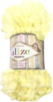 Alize Puffy 13 (9.2 м, нежный лимонный)