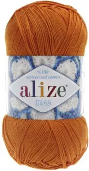 Alize Miss 83 50 г 280 м (оранжевый/тыква)