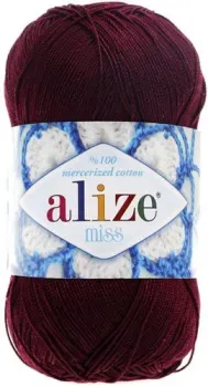 Alize Miss 495 50 г 280 м (бордовый)