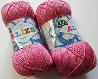 Alize Miss 264 50 г 280 м (ярко-розовый)