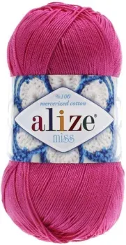 Alize Miss 130 50 г 280 м (светлая фуксия)