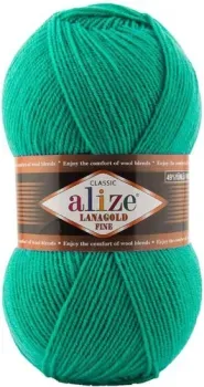 Alize Lanagold fine 477 100 г 390 м (бирюзовый берег)