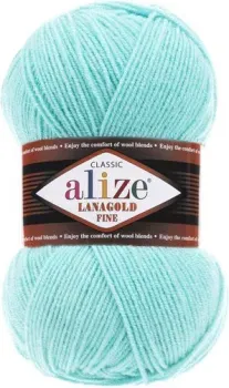 Alize Lanagold fine 462 100 г 390 м (морская зелень)