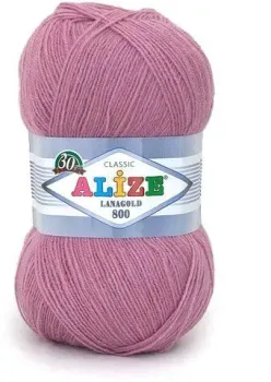 Alize Lanagold 28 (800 м, сухая роза)