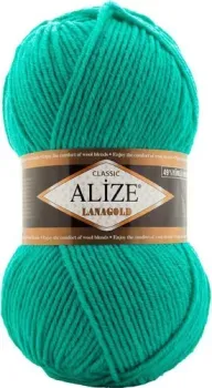 Alize Lanagold 477 (240 м, бирюзовый берег)