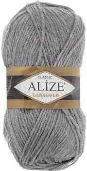 Alize Lanagold 21 (240 м, серый меланж)