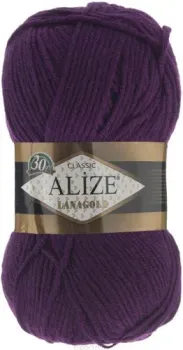 Alize Lanagold 111 (240 м, темно-фиолетовый)