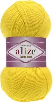Alize Cotton Gold 110 (330 м, желтый)