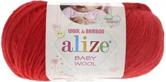 Alize Baby Wool 56 (175 м, красный, 10 мотков)