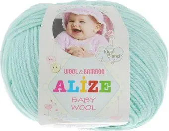 Alize Baby Wool 19 (175 м, водяная зелень, 10 мотков)