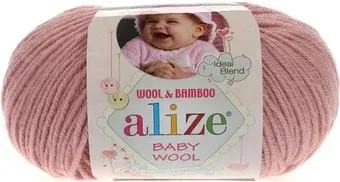 Alize Baby Wool 161 (175 м, пудра, 10 мотков)