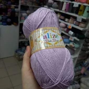Alize Baby Best 27 (240 м, лиловый)