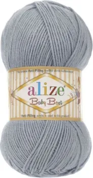 Alize Baby Best 119 (240 м, серый/серебро)