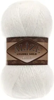 Alize Angora Gold Simli 450 (550 м, жемчужный)