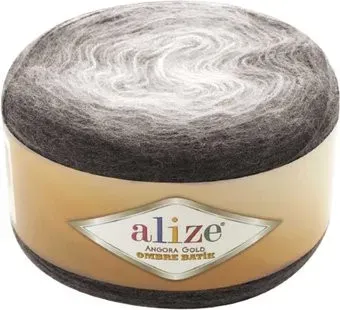 Alize Angora Gold Ombre Batik 7267 150 г 825 м (серый)