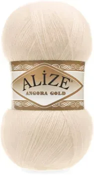 Alize Angora Gold 67 (550 м, молочно-бежевый, 5 мотков)